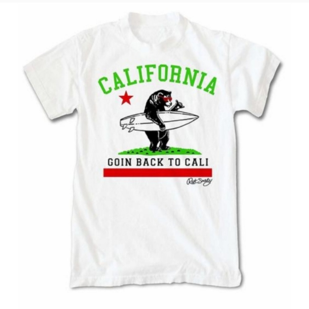 Riot Society Going Back To Cali Surf Tee